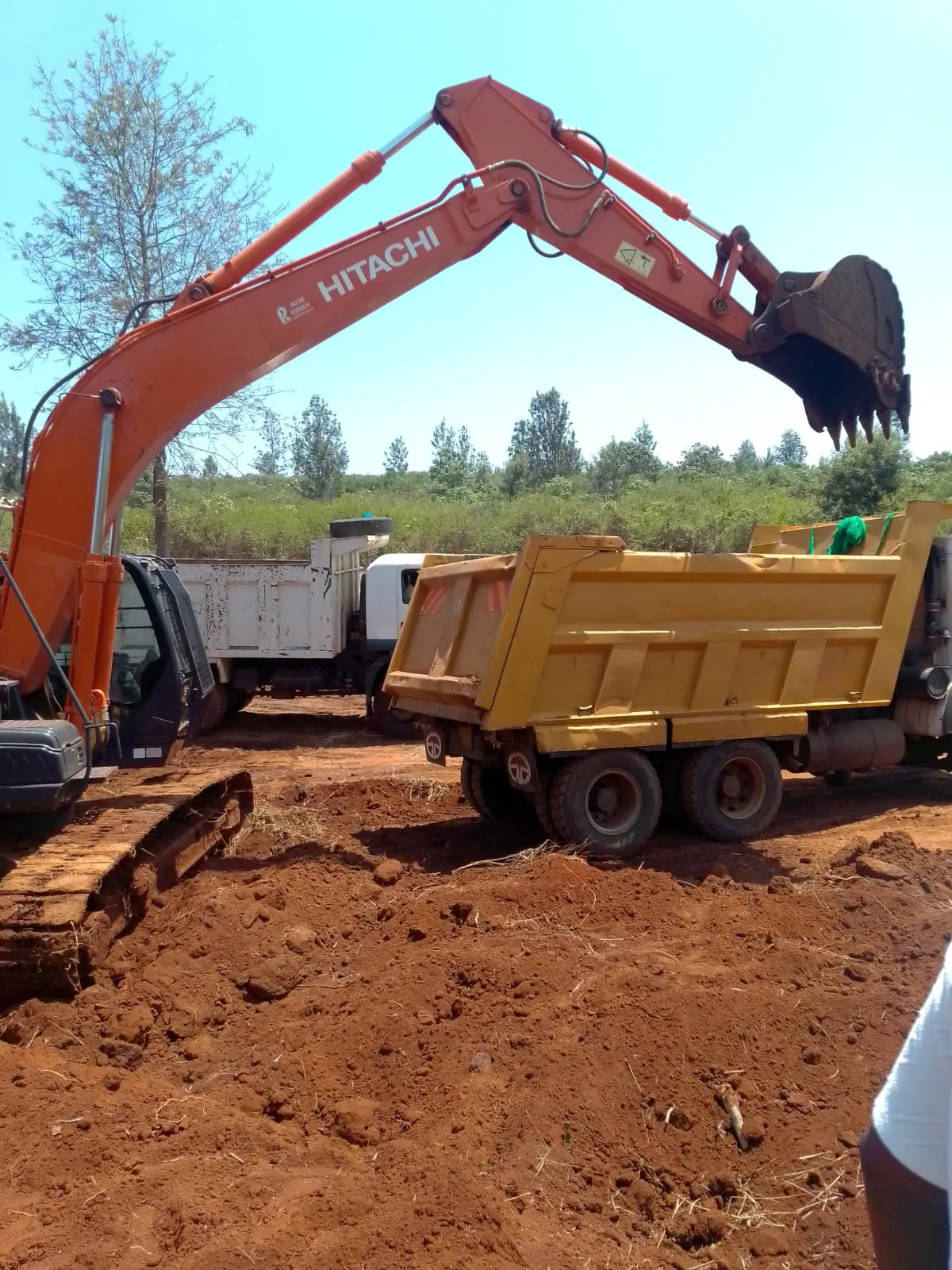 Site Clearance Work Ongoing